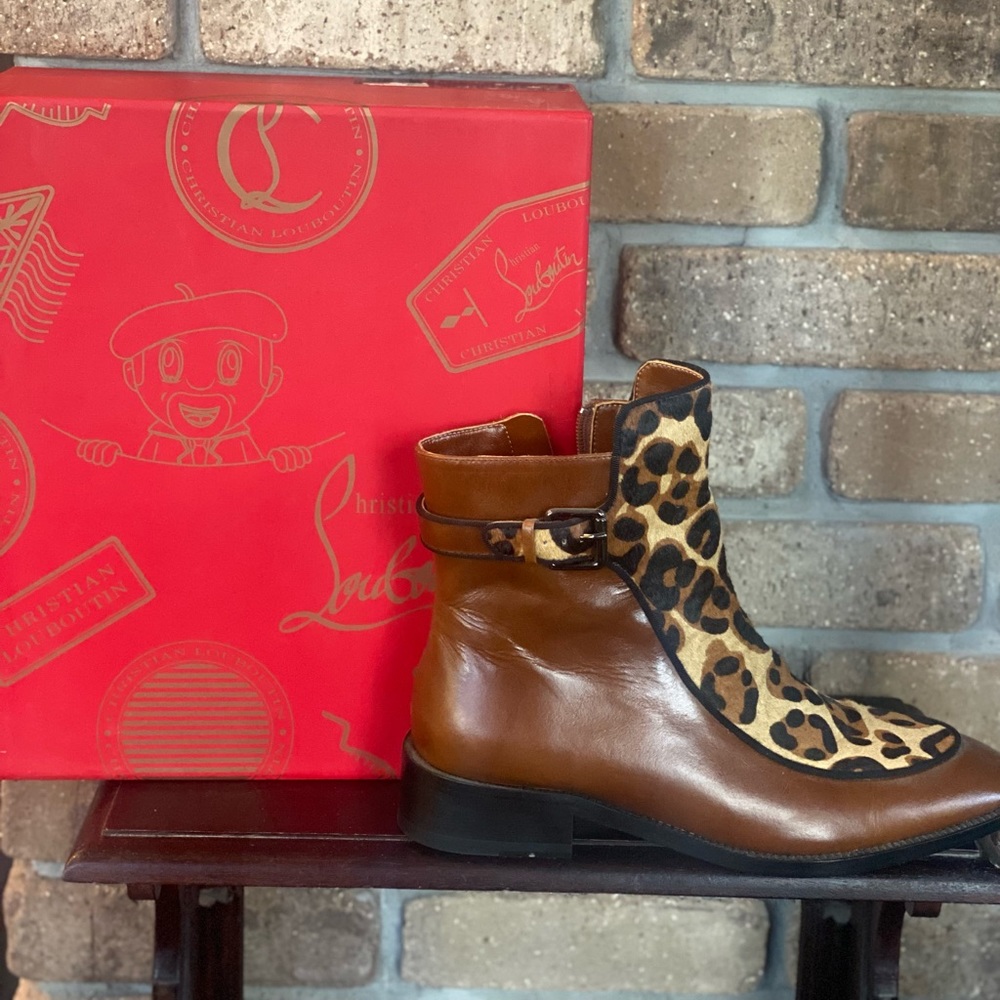 Christian Louboutin Ankle Boots. Never been Worn.